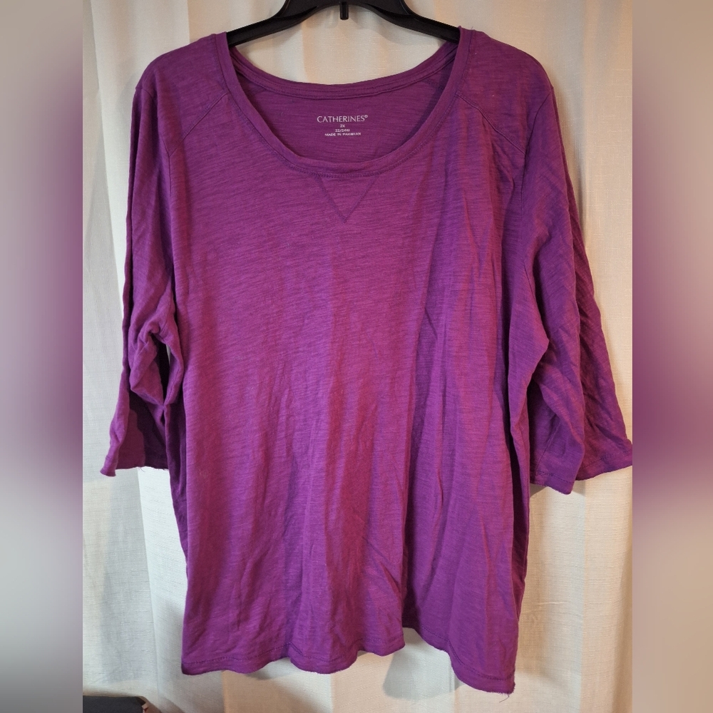 Catherines Purple Top